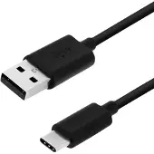 Xtreme 95623, 2 m, USB A, USB C, USB 3.2 Gen 2 (3.1 Gen 2), Schwarz