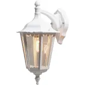 Konstsmide Firenze Down weiß lackiertes Aluminium, klares Glas 7212-250