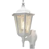 Konstsmide Firenze Bewegungsmelder weiß lackiertes Aluminium, klares Glas 7236-250