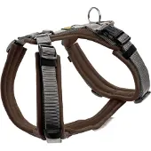 DOG SPORT HUNTER Geschirr Maldon XS, braun/grau