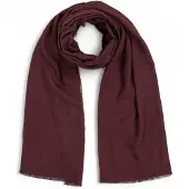 Tommy Hilfiger für Damen. AW0AW16852 Kastanienbrauner Jacquard-Chic-Schal (OSFA), Lässig, Baumwolle