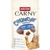 Animonda Carny Adult Crunchy - Sparpaket: 10 x 50 g Huhn + Lachs