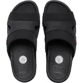 FitFlop Pantoletten Freeway III Textile Black Herren-Schuhgröße 41