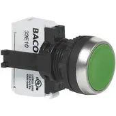 Baco Drucktaster flach tastend 600 V 10 A