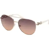 GUESS Gu00158 Damen-sonnenbrille Weiß Mann Weiß One Size