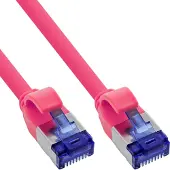 InLine 74903M, 3 m, Cat6a, S/FTP (S-STP), RJ-45, RJ-45, Magenta