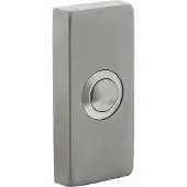 Intersteel Rechteckige Türklingel Chimea Edelstahl