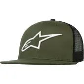 Alpinestars Corp Trucker Hat Military Black, Größe: One Size