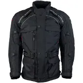 Roleff Motorradjacke "Liverpool RO" Unisex, Mit Sicherheitsstreifen, 4 Taschen
