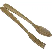 Berard France 1892 Salatbesteck "Provencal", (Set, 2 tlg.), Olivenholz, 35 cm