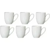 Ritzenhoff & Breker Espressotasse "Espressotassen Bianco 80 ml 6er Set weiß", weiß, 6 tlg., Porzellan, Trinkgefäße, Espressotasse