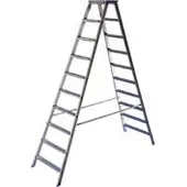 HACA Doppelstufenleiter Lila-Serie, 10 Stufen