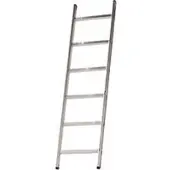 HACA Sprossenanlegeleiter Lila-Serie, 6 Stufen