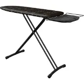 LauraStar Bügelbrett Comfortboard Beige, 38cm x 120cm, 100% Baumwolle, Verstellbare Höhe, Universal-Bügeleisenablage, 7.3kg