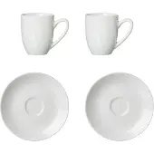 Ritzenhoff & Breker BIANCO Espresso-Set 4- teilig