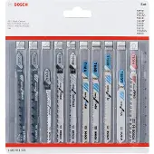 Bosch Stichsägeblatt-Set All in One 10-teilig