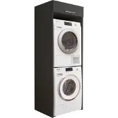 Harper Waschmaschinenschrank BANDA BHT 67.50x200x67.50 cm grau