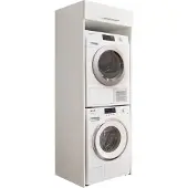 Bega BBK Laundrezzy Waschmaschinenumbauschrank Holzwerkstoff 68x68x200 cm