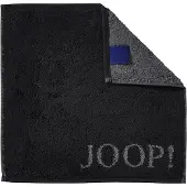 JOOP! Handtücher Classic Doubleface Seiflappen Schwarz 30 x 30 cm