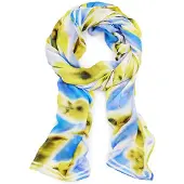 Desigual Schal 24SAWA38 Blau