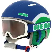 Head Kinder Helm MOJO SET blue/green