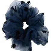 Pico Clover Scrunchie Navy