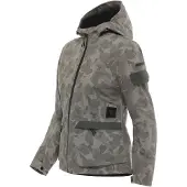 Dainese Centrale Absoluteshell Pro Camo wasserdichte Damen Motorrad Textiljacke, camouflage, 44