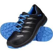 Uvex 2 trend Halbschuhe S3 blau, schwarz Weite 11 Gr. 41