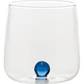 Zafferano Borosilikatglas Bilia Tumbler 6er-Set, Farbe Blau