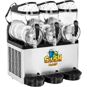 Royal Catering Granitor-Maschine für Slush-Getränke Sorbets Smoothies dreifach 800 W 3 x 10 l
