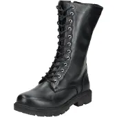 Andrea conti Damen Stiefelette Schnürstiefel moderne Farben lässig Trend 0022823, Größe:37 EU, Farbe:Schwarz