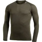 Woolpower Langarmshirt Crewneck LITE Pine Green-XS