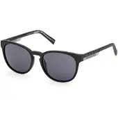Timberland TB00014 Jugend-Sonnenbrille Vollrand Rund Kunststoff-Gestell, schwarz