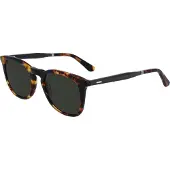 Calvin Klein CK23501S Unisex-Sonnenbrille Vollrand Quadratisch Kunststoff-Gestell, braun
