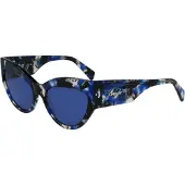 Liu jo LJ787S 019 TEXTURED BLACK/BLUE ICE 55/17/140 FEMALE Sonnenbrillen