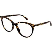 Gucci Rund Damen Havanna GG0093O
