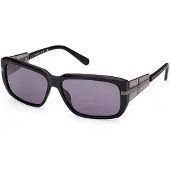GUESS Sonnenbrille GU00090 02Y 60 Herren Schwarz