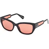 MAX&Co. Max&co Mo0086 Damen-sonnenbrille Schwarz Mann Schwarz One Size