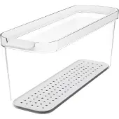 Rotho Kühlschrankorganizer 2 l CAUMA, Farbe:Transparent