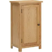 vidaXL Schrank 45x32x85 cm Eiche Massivholz