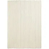Ferm Living Aires Tagesdecke Einzeln Undyed - , Weiß, Stoff / Textil