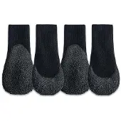 Goo-eez Gooeez Lites Dog Booties (4-pack) 2XS Black/Black