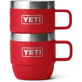 Yeti Espressotassen Espresso Mug Rescue Red 6 Oz (177 ml) (2er-Set)