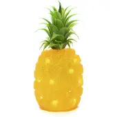 Konstsmide - LED Acryl Ananas, 16 warm weiße Dioden, 24 Außentrafo, weißes Kabel