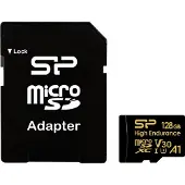 Silicon Power Microsdxc Hohe Ausdauer 128Gb V30 + Adapter