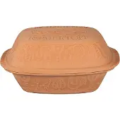 Römertopf Bräter für 6 Personen 39x27x19,5cm terrakotta