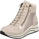 Remonte Damen Stiefeletten D0T72-60 Farbe: Beige Größe: 40