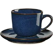 Asa selection Espressotasse mit Untertasse Saisons Midnight Blue (2-teilig)