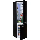Amica KGCR 387 100 MS, 244 l, N-ST, 40 dB, 3 kg/24h, E, Schwarz