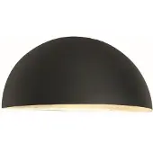 Norlys Paris nach unten gerichtete Wandleuchte klein 23x11,5 cm Schwarz